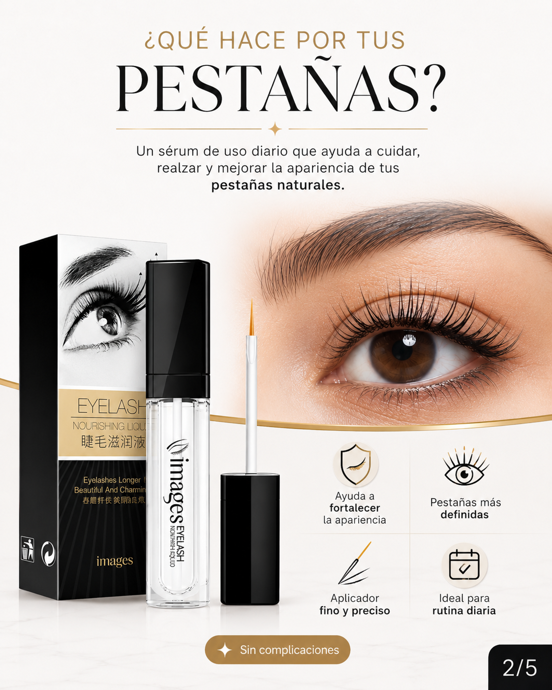 Miraluxe™ Sérum Realzador de Pestañas