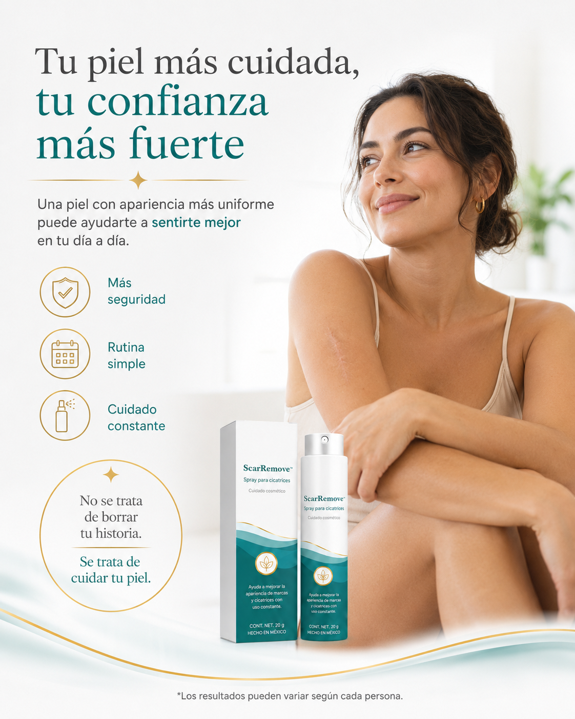 Dermavéla™ Spray Corrector de Marcas