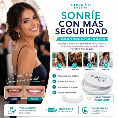 Sonrisa Viva™ | Carillas Dentales Estéticas de Apariencia Natural