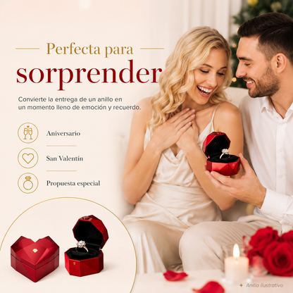 Amoréa™ Caja Corazón para Anillo