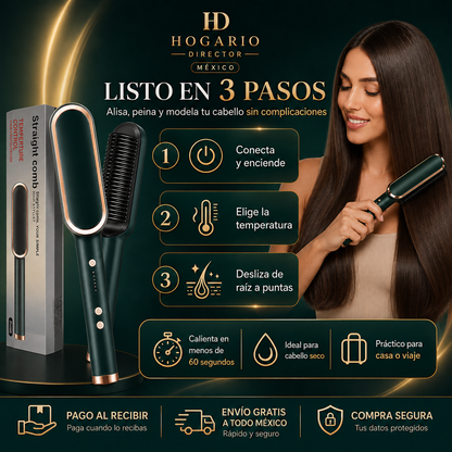 Cepillo Alisador LacioPro 3 en 1