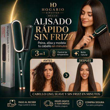 Cepillo Alisador LacioPro 3 en 1