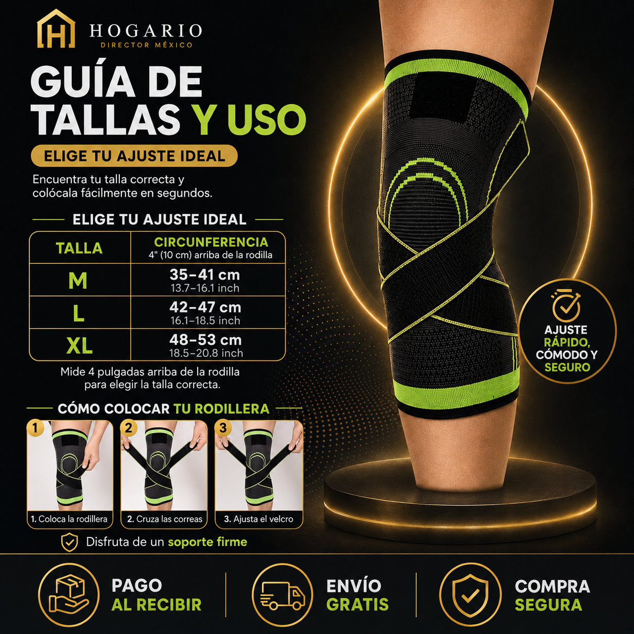 RODILLERA AJUSTABLE